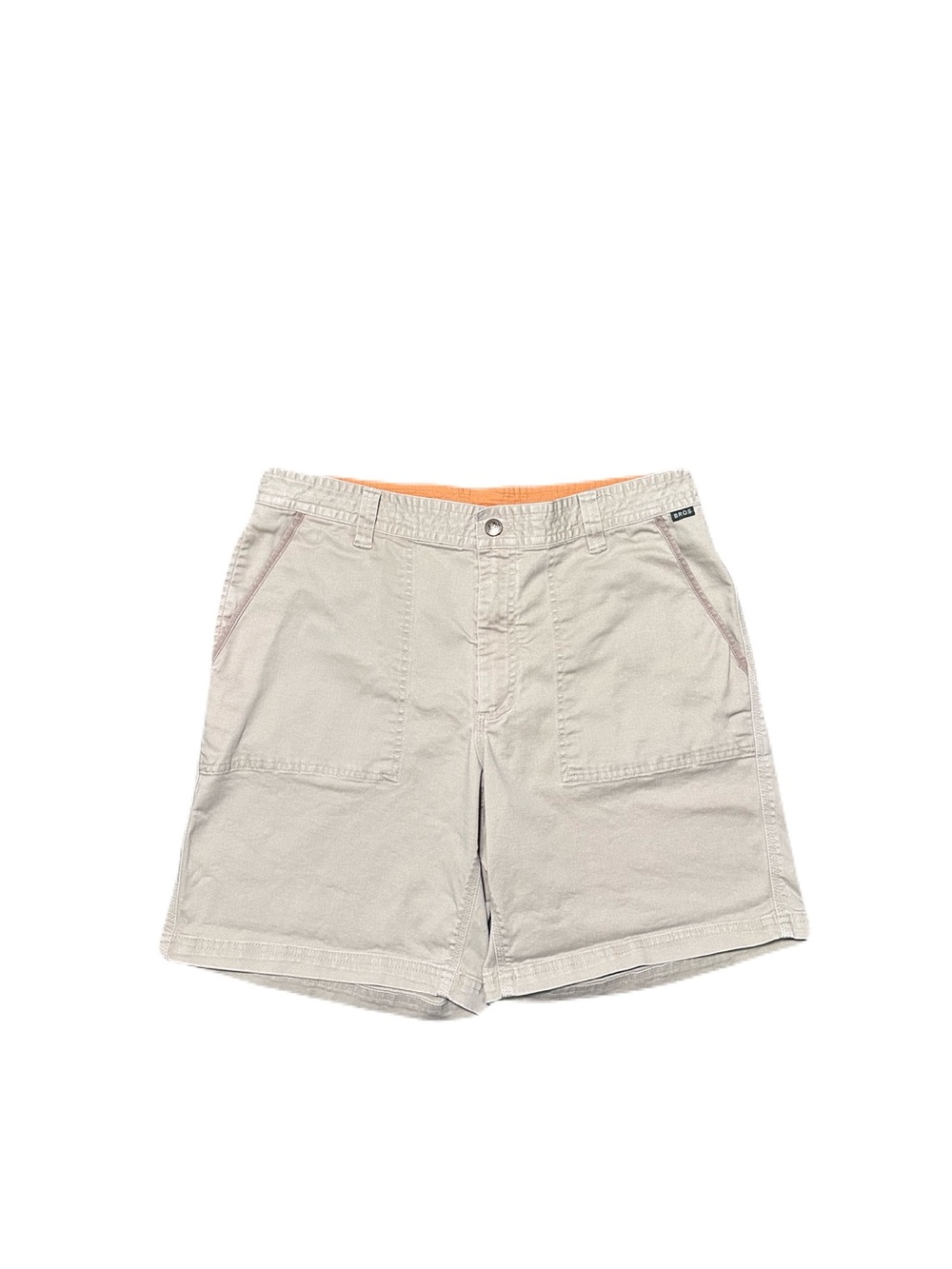 Howler Brothers Clarksville Walk Shorts Size 35 Beige Stretch Canvas Utility